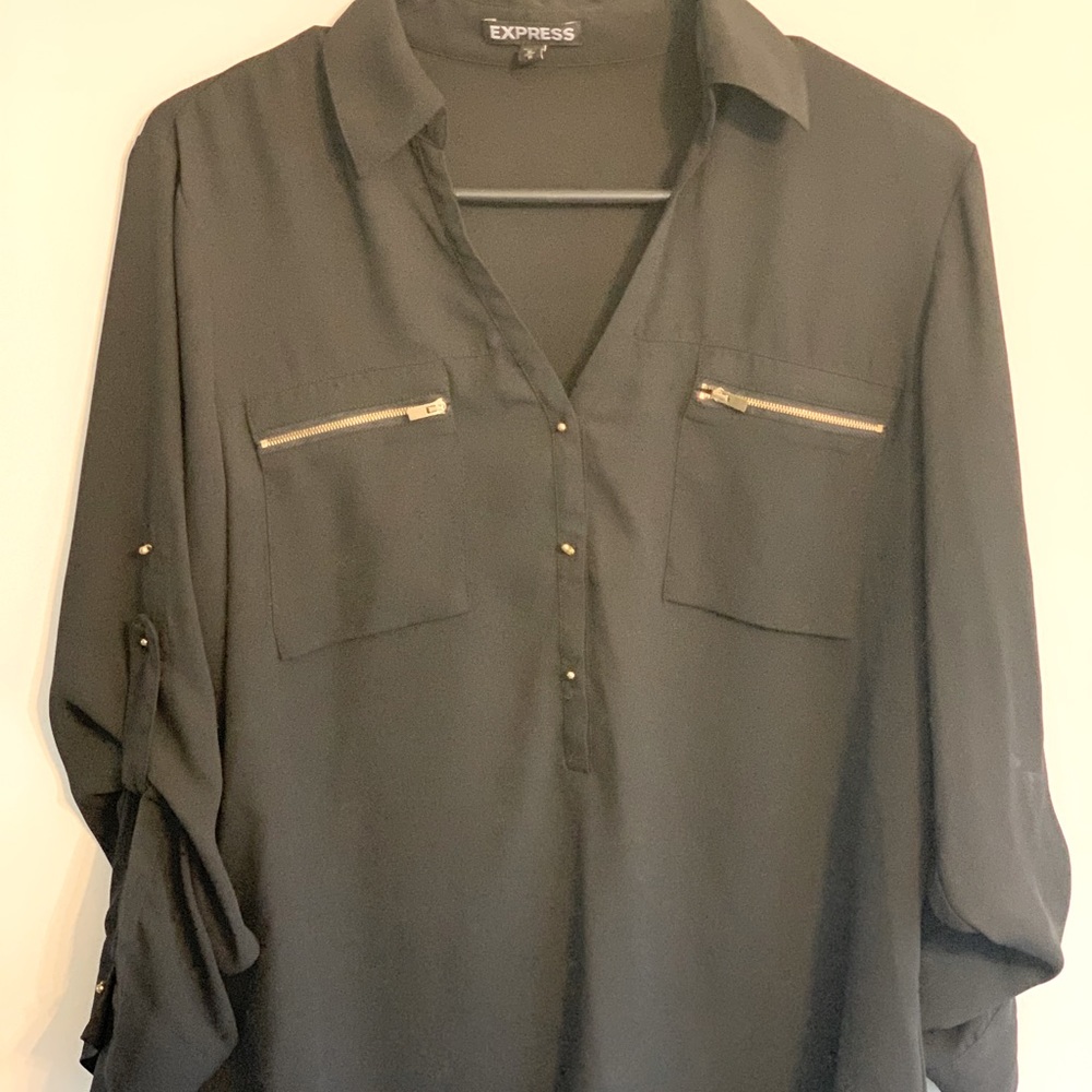 Black express top